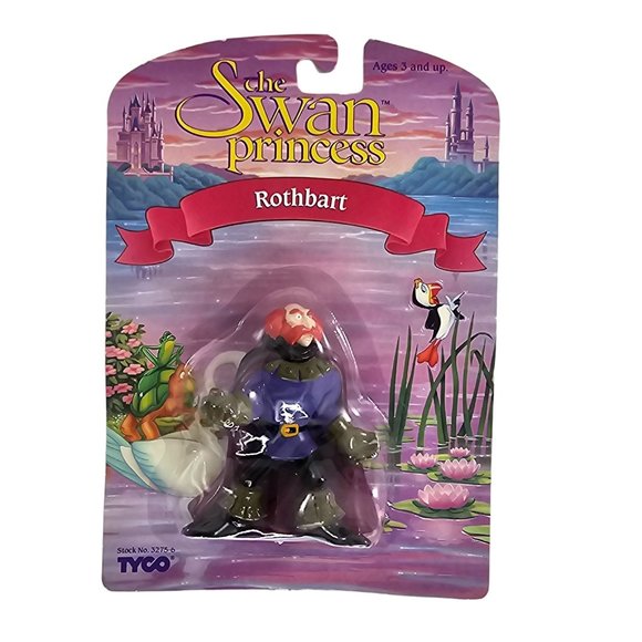 Vintage Tyco The Swan Princess Rothbart Miniature Figure Cake Topper 1994 - Picture 1 of 8